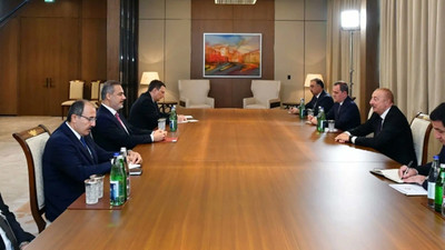 Hakan Fidan, Aliyev ile görüştü