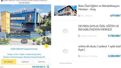 Öğrenciler dahil! Sahibinden satılık okul...