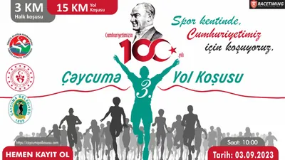 Çaycuma'da Yol koşusu kayıtları başladı