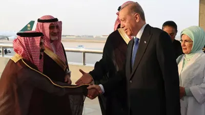Erdoğan Suudi Arabistan’da