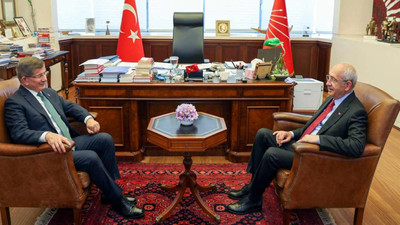 Kılıçdaroğlu ile Davutoğlu görüştü