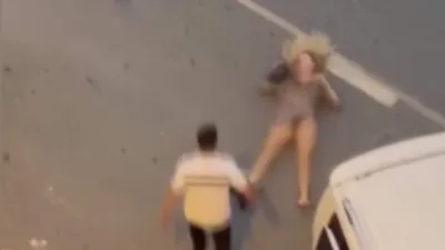 İstanbul'da kabus! Bir kadını öldüresiyle dövdü, etrafa küfürler yağdırdı