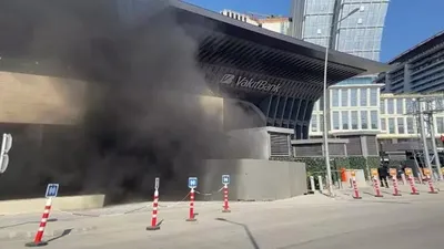 İstanbul Finans Merkezi’nde yangın