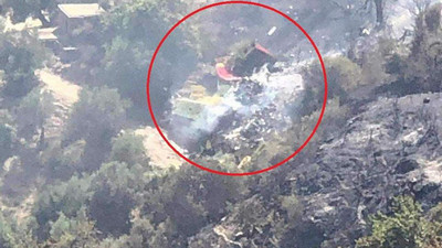 Yangın söndürme uçağı düştü: 2 pilot öldü