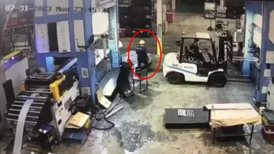 Fabrikada korkunç ölüm!