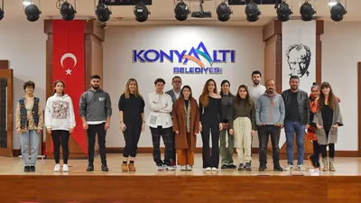 Oyuncu olmak isteyen Konyaaltı'nın kurslarına koştu