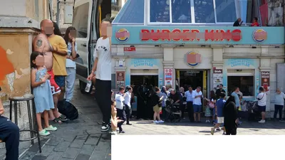 Taksim'de restoran çalışanlarından müşteriye meydan dayağı