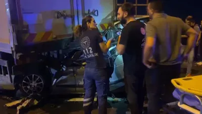TEM Otoyolu'nda korkunç kaza: Ölü ve yaralılar var