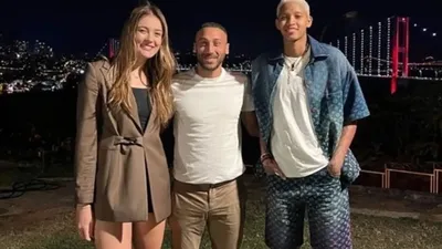 Cenk Tosun, Zehra Güneş ve Vargas ile buluştu