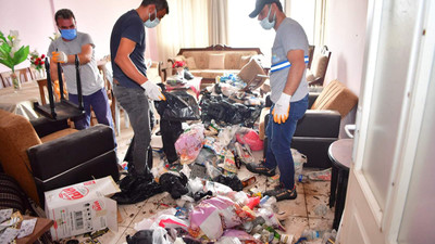 Çöp evin sahibinden belediye ekiplerine şaşkına çeviren sözler