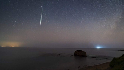 Perseid'in ''ateş topu'', İzmir'de böyle görüntülendi