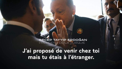 Erdoğan ile Macron arasında ilginç diyalog