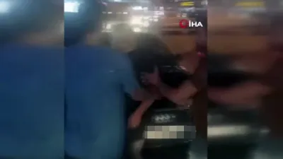 İstanbul'da trafik magandası dehşeti kamerada
