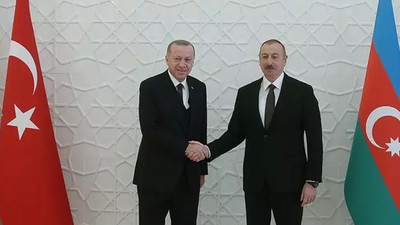 Erdoğan, Aliyev'le görüştü