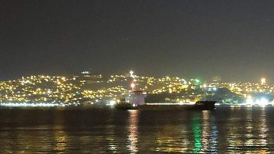 Tahıl gemisi Boğaz’dan geçti