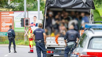Almanya'ya kaçak giren Türk aileye 43 bin TL!