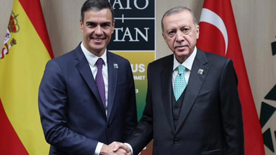 Erdoğan, Sanchez ile görüştü