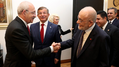 Kılıçdaroğlu, Karamollaoğlu ve Davutoğlu ile görüştü