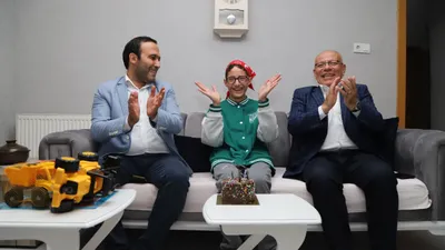 Kartal Belediyesi’nden Engelli Vatandaşlara Doğum Günü Sürprizi