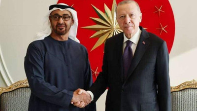 Erdoğan, BAE Devlet Başkanı Al Nahyan ile görüştü