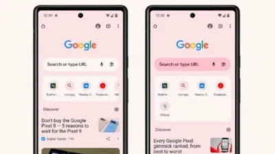 Google Chrome'dan ''cep''te büyük değişiklik