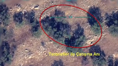 2 teröristin etkisiz hale getirildiği anlar kamerada