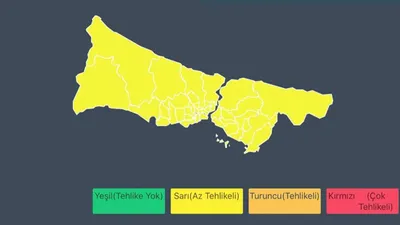 İstanbul Valiliği'nden fırtına uyarısı