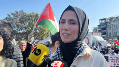 Sümeyye Erdoğan'dan İstanbul'daki oturma eylemine destek