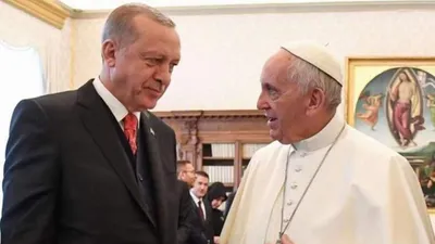 Erdoğan'dan Papa'ya Gazze telefonu