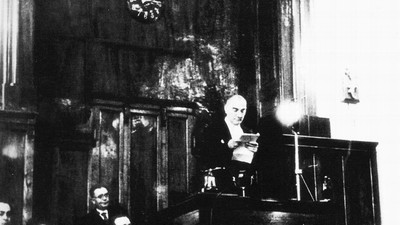 İşte Atatürk'ün Cumhurbaşkanı olarak ilk konuşması