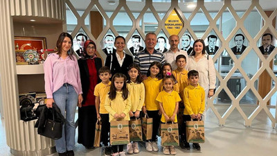 Çaycuma'nın çocuklarından teşekkür ziyareti