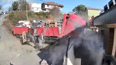 Öğrenci servisi şoförünün dikkati faciayı kıl payı önledi