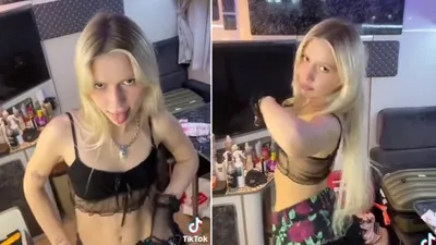 Aleyna Tilki'nin jartiyerli dansı olay oldu