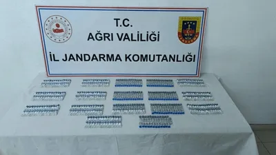 Ağrı'da kaçak 473 botoks ilacı ele geçirildi