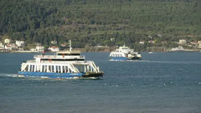 Çanakkale’de feribot seferleri durdu