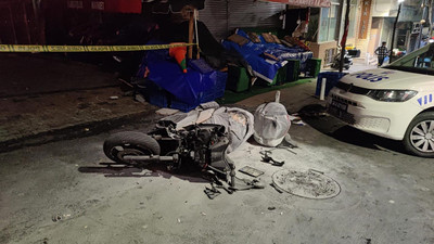 İstanbul'da motosikletli saldırı! Şüpheli yaya olarak kaçtı