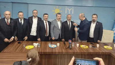 Sinan Ateş'in dayısı İYİ Parti'ye katıldı