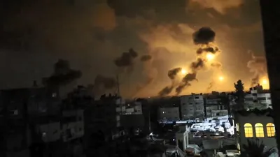 İsrail hastane yakınlarına bomba yağdırdı