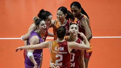 Galatasaray Daikin, Beşiktaş Ayos derbisinde gülen taraf Galatasaray oldu