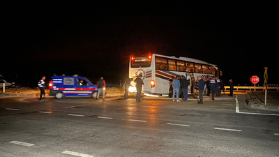 Yolcu otobüsüne kurşun yağdırdılar
