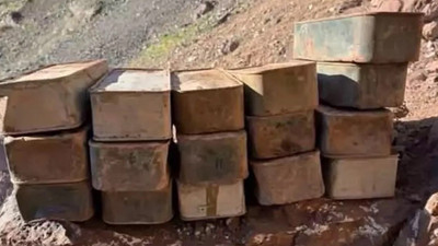 PKK'ya ağır darbe: 800 Doçka mühimmatı ele geçirildi