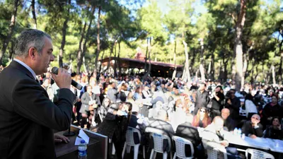 Konyaaltı Çandır Fasulyesi vatandaşla buluştu