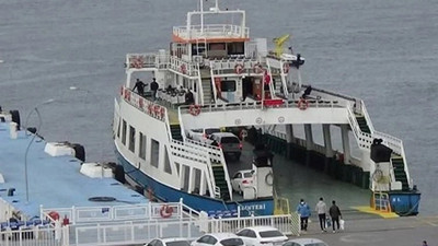 Olumsuz hava koşulları nedeniyle Gökçeada ve Bozcaada'ya tek sefer!
