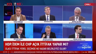 CHP'li vekil canlı yayında terörist başına ''sayın'' dedi