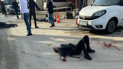 Sokak ortasında pompalı dehşet: Baba ve 2 oğlu vuruldu