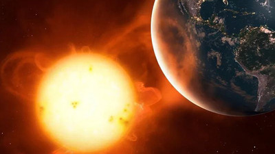 NASA açıkladı: Güneş patlaması gerçekleşti, dünyayı etkileyebilir