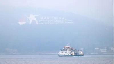 Çanakkale Boğazı'nda gemi trafiği askıya alındı