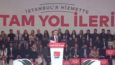 İmamoğlu adaylığını ilan ettiği törende dikkat çeken ayrıntı