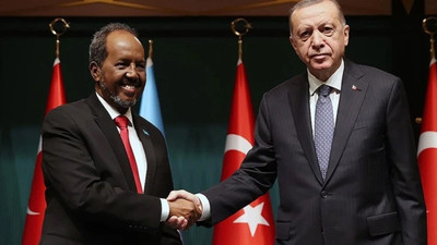Erdoğan, Somali Cumhurbaşkanı ile görüştü