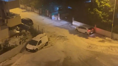 Antalya kabusu yaşadı: Dolu fırtınası, kar, yıldırım, şimşekler...